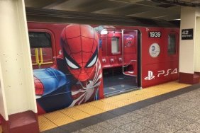 Spider-Man NYC Train