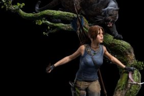 Lara Croft figure