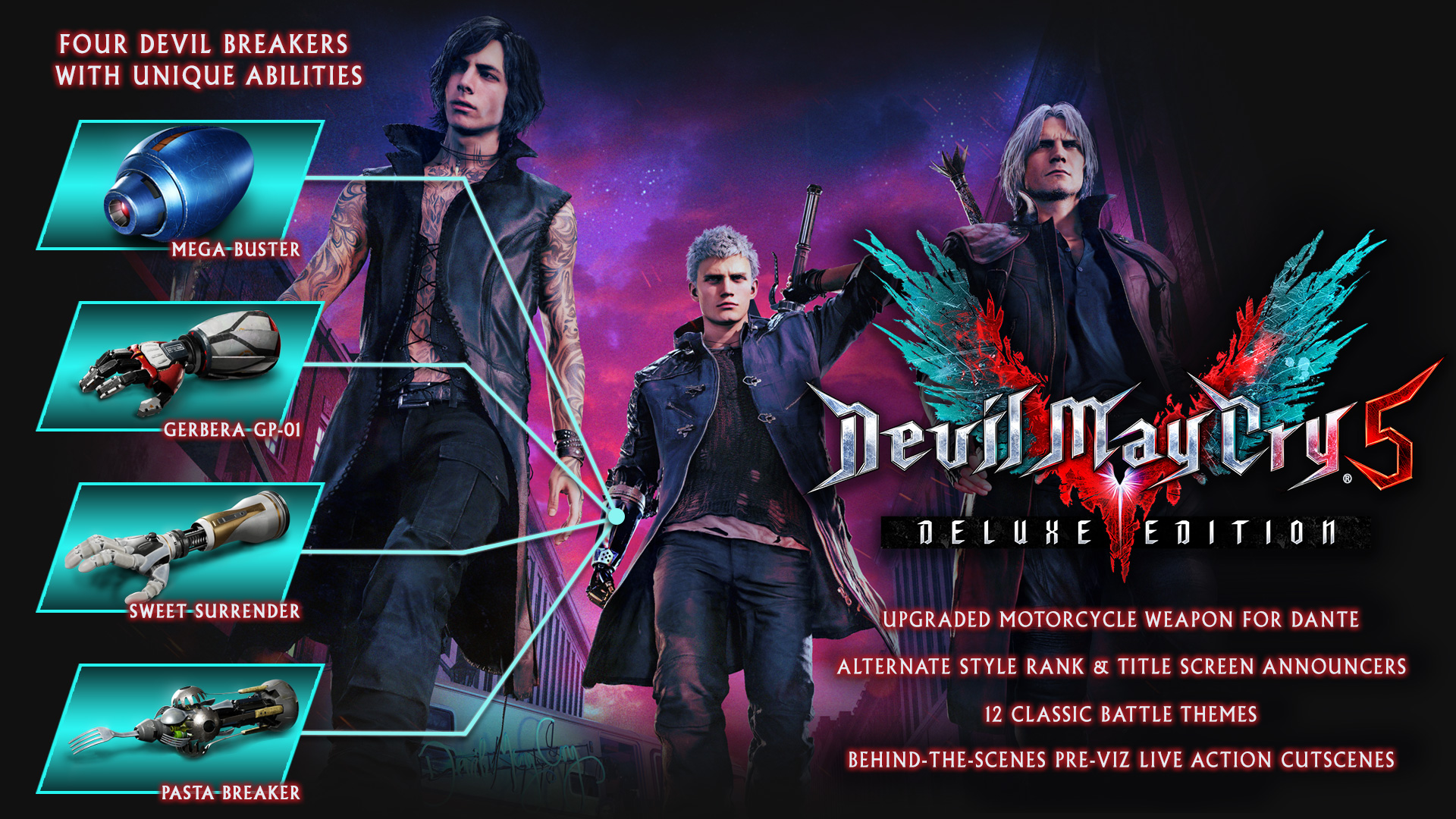 devil may cry 5 deluxe edition details