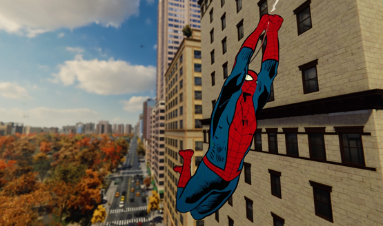 spider-man PS4 music