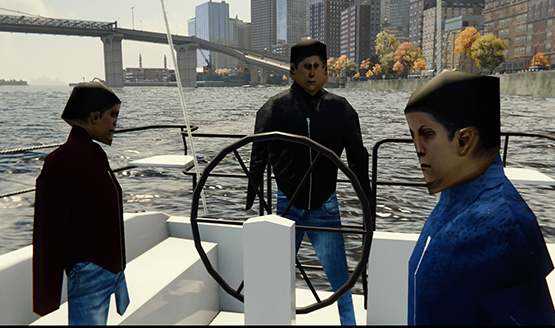 Spider-man PS4 boat people