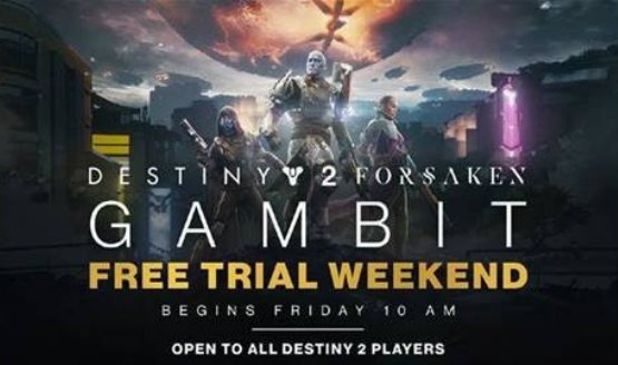 destiny 2 gambit free weekend