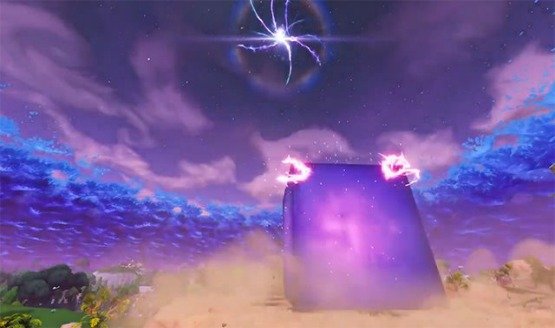 Fortnite Purple Cube