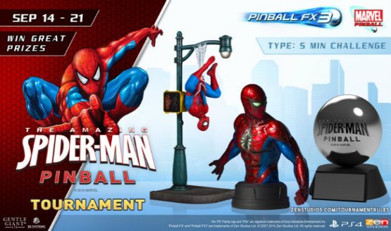 spider-man pinball tournament