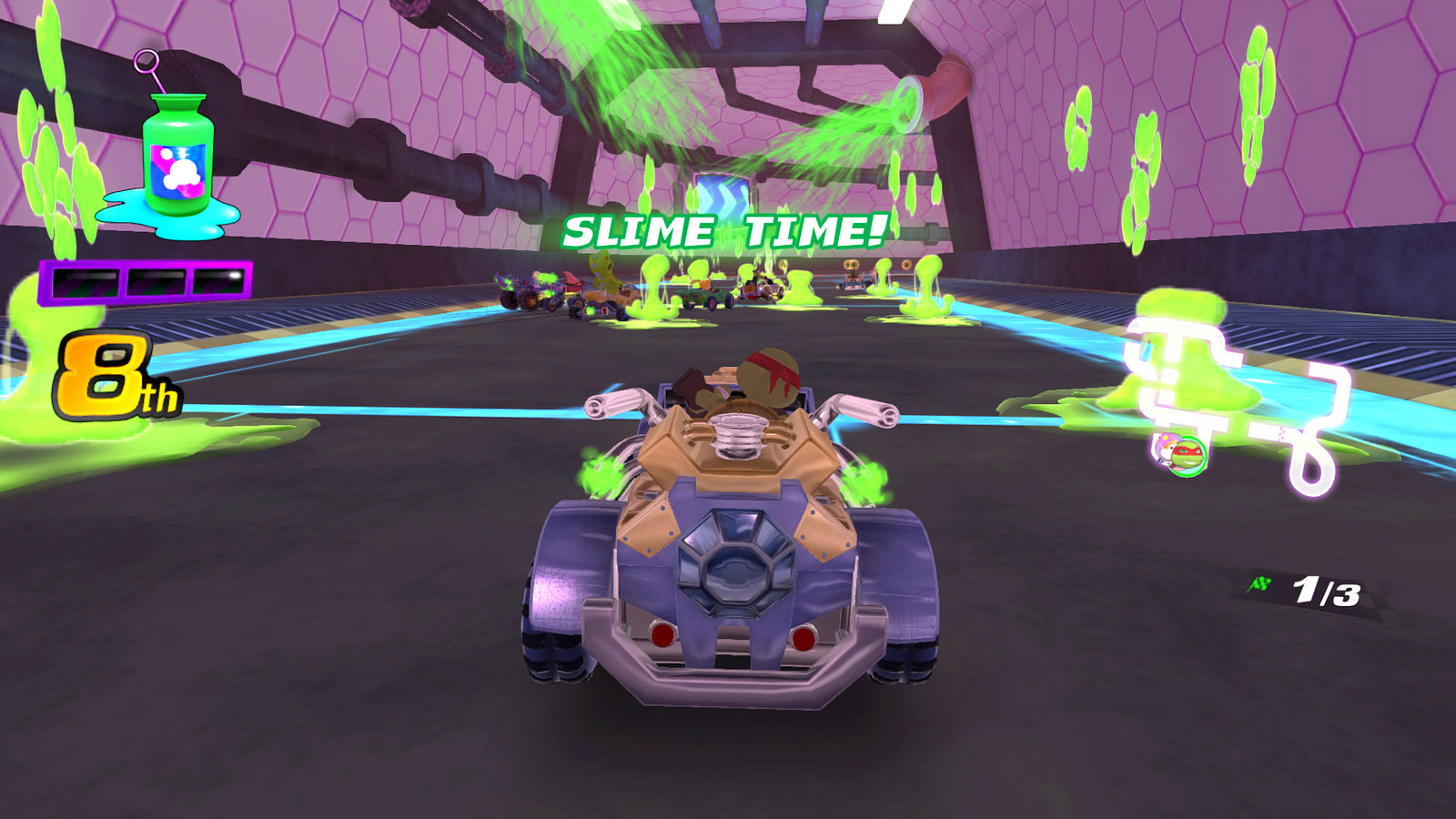 Get Your Slime on in Nickelodeon Kart Racers