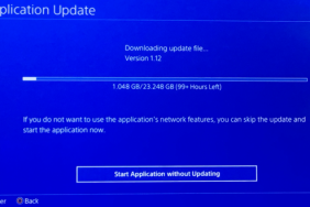 PS4 digital download internet traffic