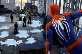 Spider-Man PS4 Puddle Stickers