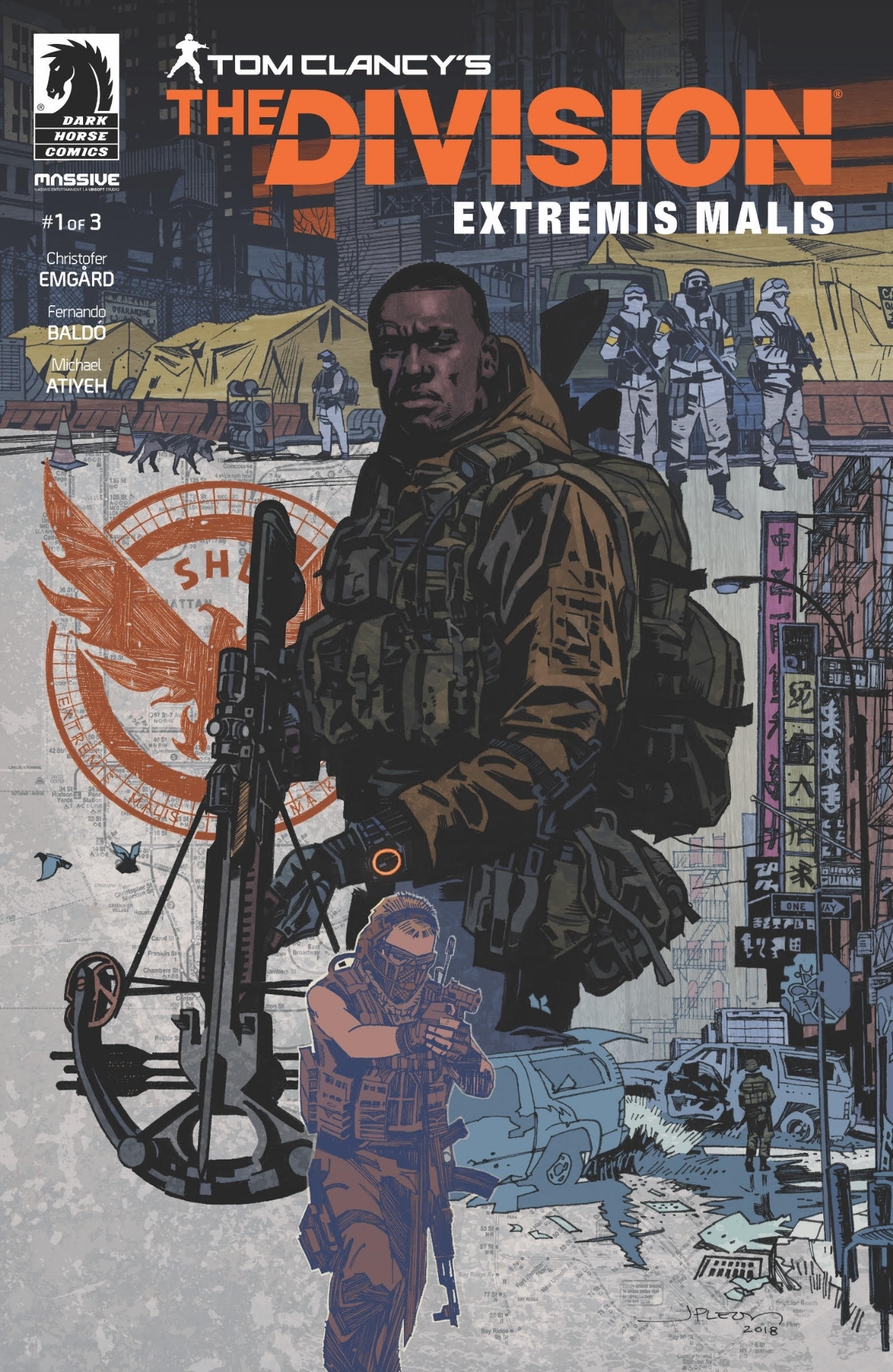 Get Your First Look at The Division Comic Book