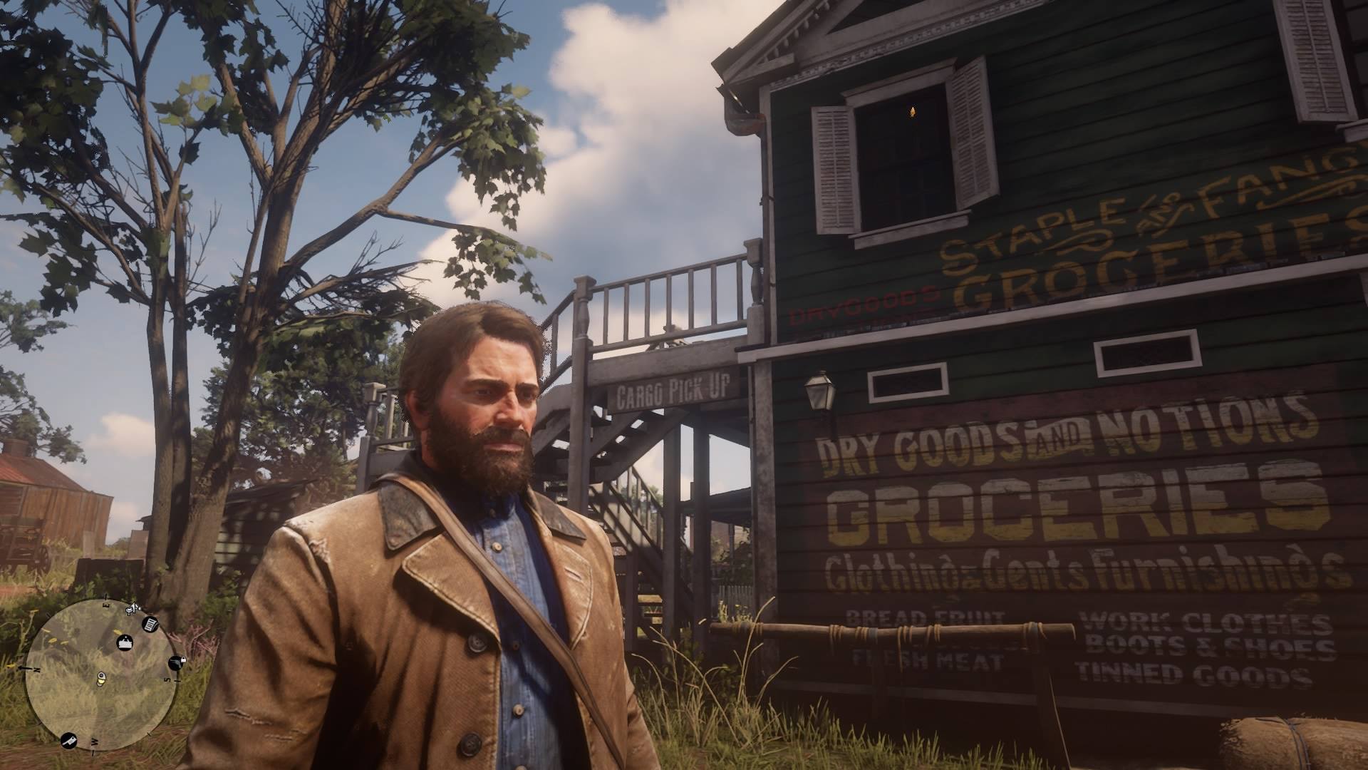 Red Dead Redemption 's Arthur moseys along slowly.