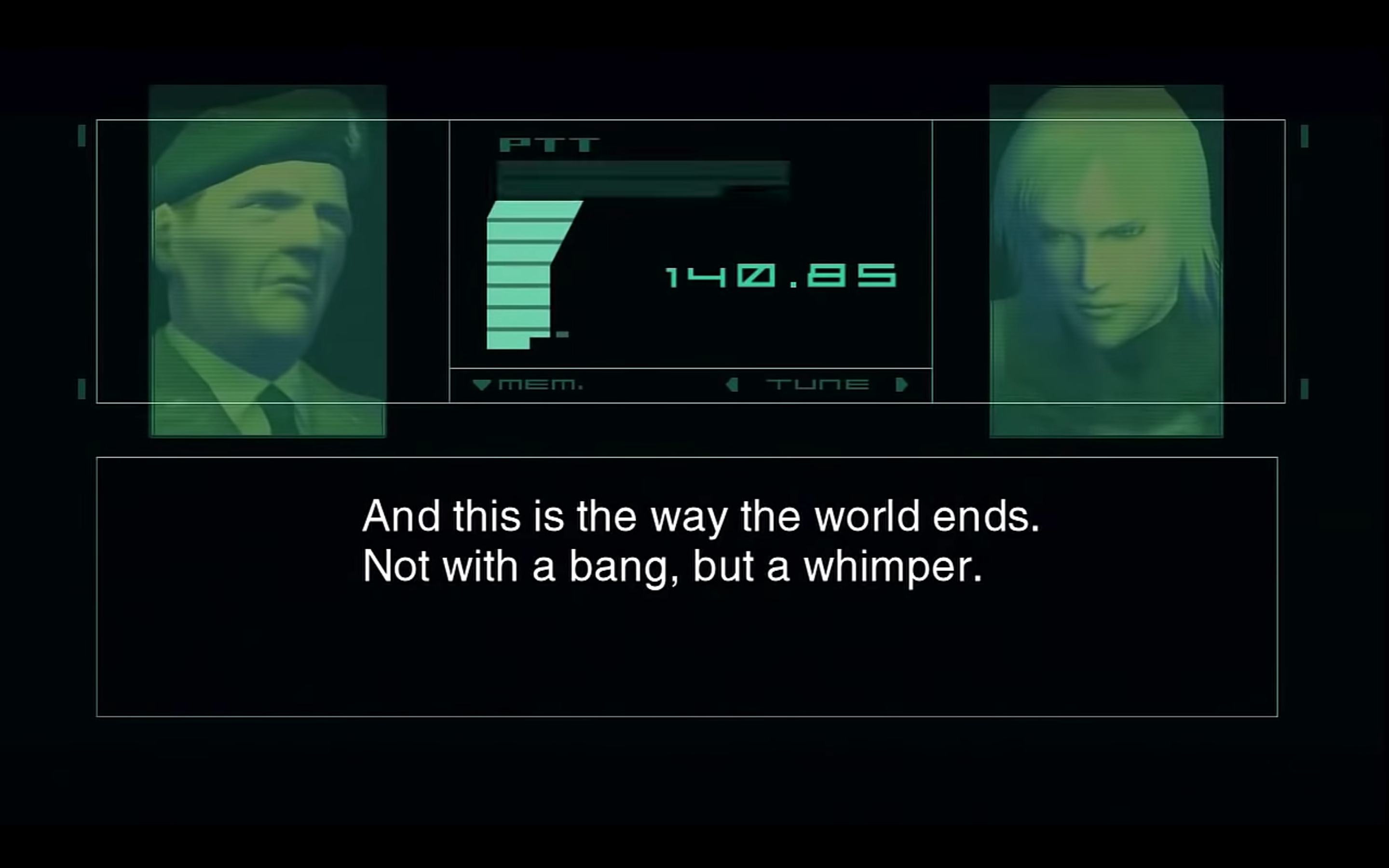 games like Metal Gear Solid 2