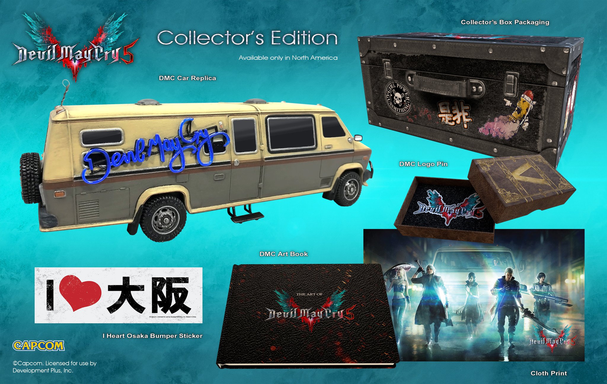 devil may cry 5 collectors edition set
