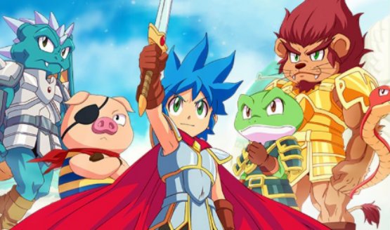 monster boy and the cursed kingdom PS4