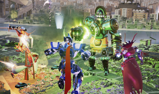 override mech city brawl review