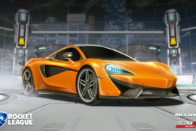 rocket league McLaren 570S DLC