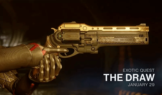 Destiny 2 the last word exotic quest the draw