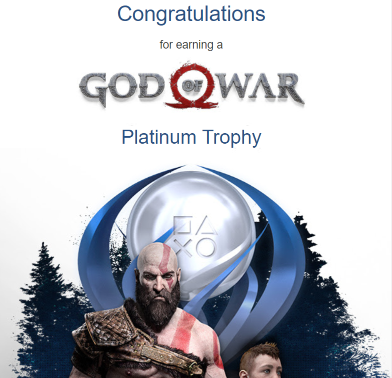 God of War Platinum Avatar