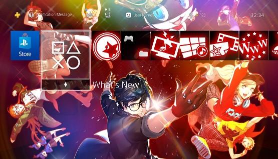 Persona PS4 themes