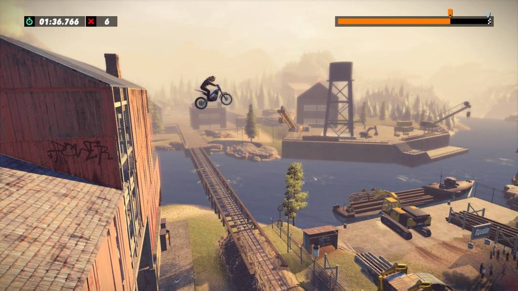 Trials Rising's camera work makes for an exhilarating game.