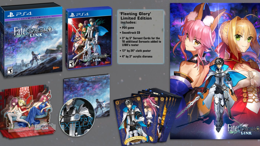 Fate extella link limited edition giveaway