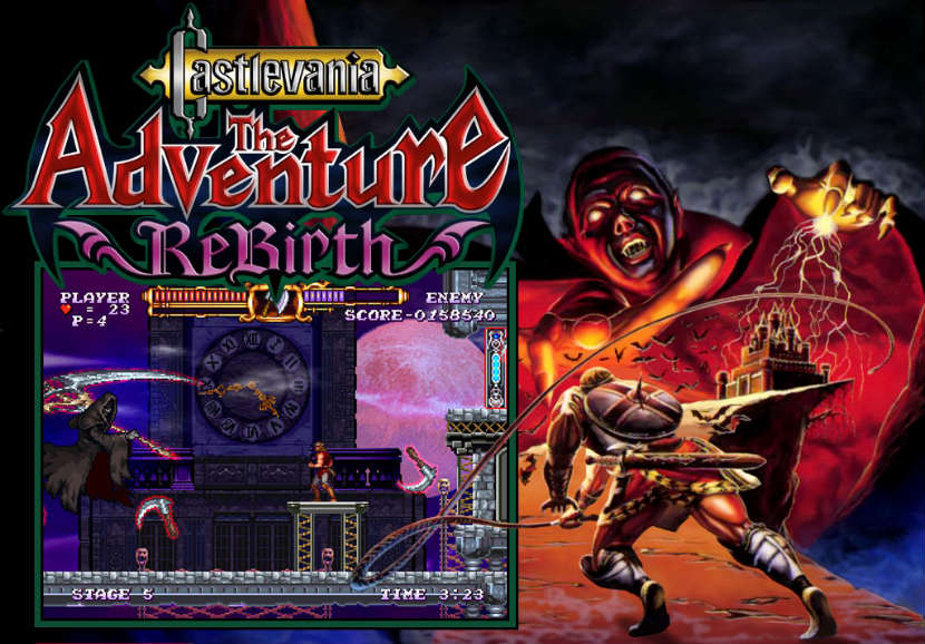 castlevania anniversary collection games the adventure rebirth