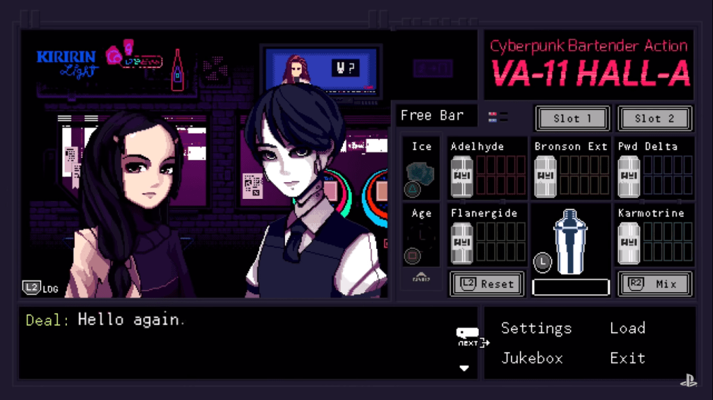 Serve Drinks Cyberpunk Style With VA-11 Hall-A When It Launches On May 2nd