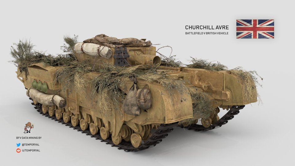 Battlefield V Datamine Vehicles, Alternate Designs