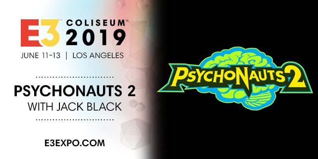 Psychonauts 2 E3 Demo Jack Black, Tim Schafer