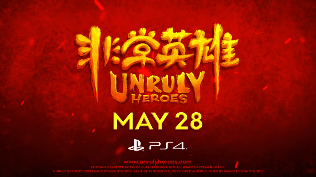 Unruly Heroes PS4 Release Date Announced
