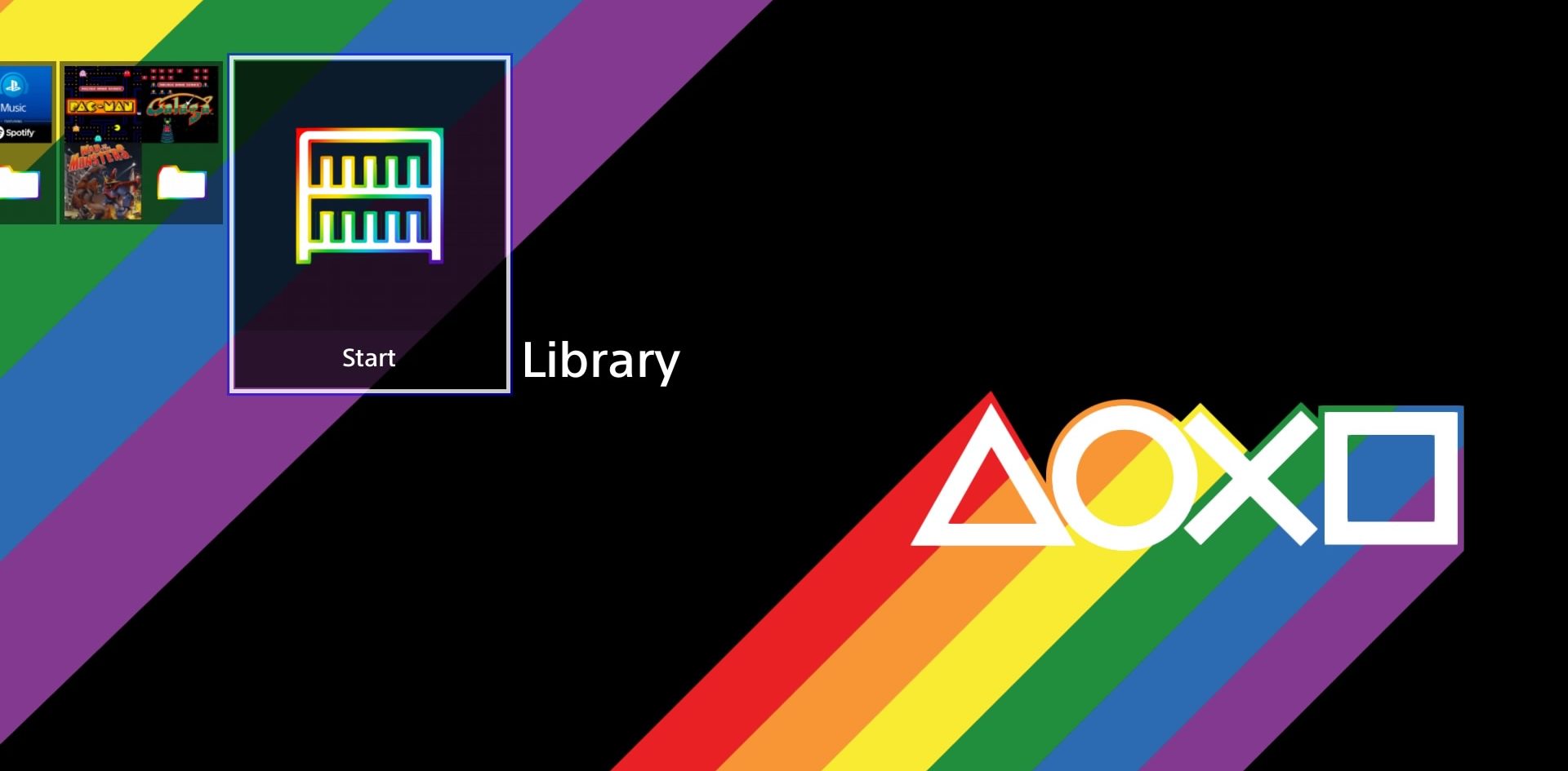 Grab This Free Pride Theme For Your PlayStation 4