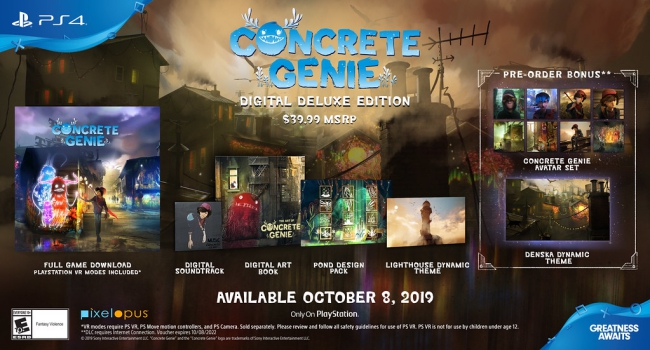 concrete genie release date