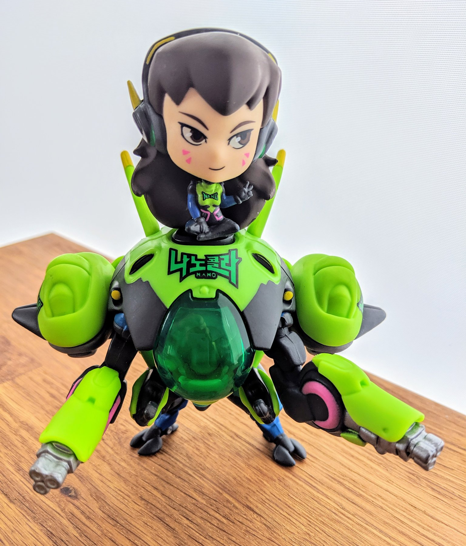 Overwatch figures Dva Nano Cola Meka 2019 Blizzard Exclusive