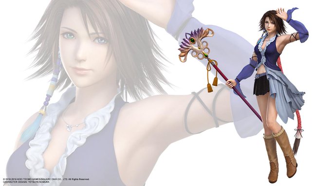 Dissidia Final Fantasy NT Yuna Songstress Costume