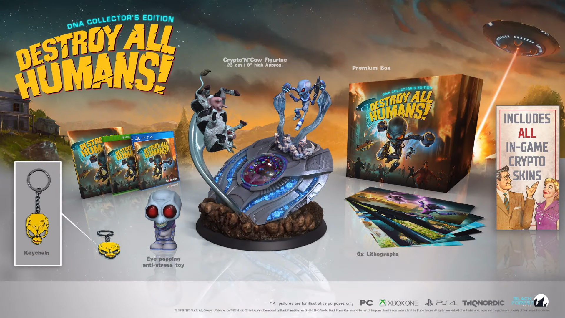 destroy all humans collectors editions