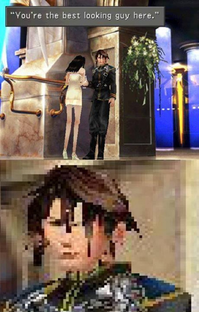 Final Fantasy 8 remaster meme