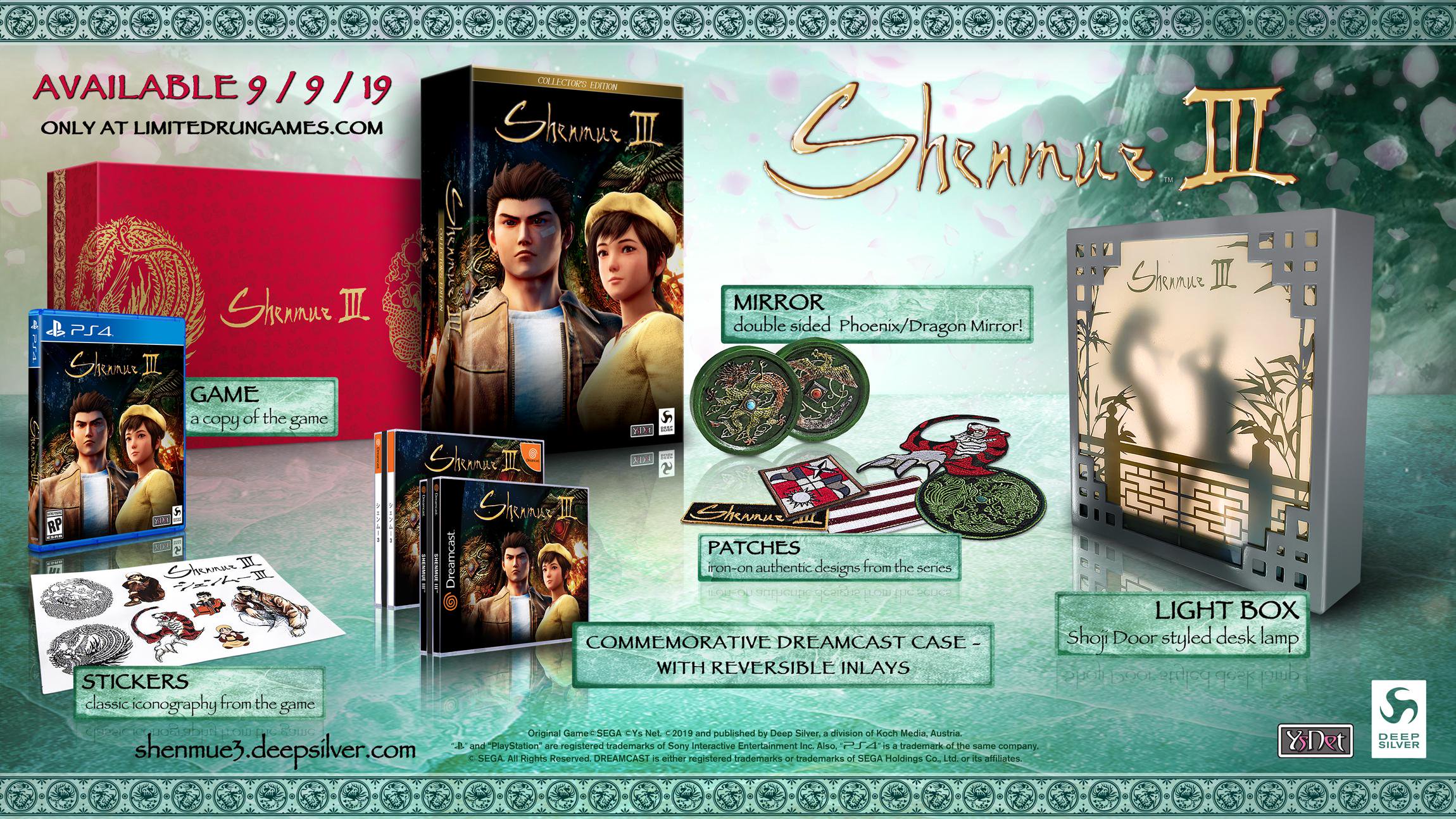 Against all odds Shenmue III is almost here and it has a very special Collector's Edition - Checkpoint