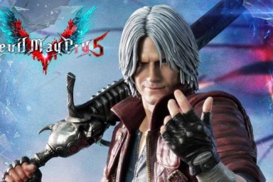 devil may cry 5 statue