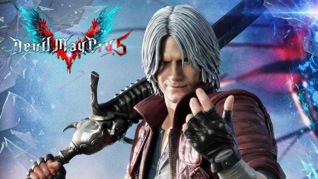 devil may cry 5 statue