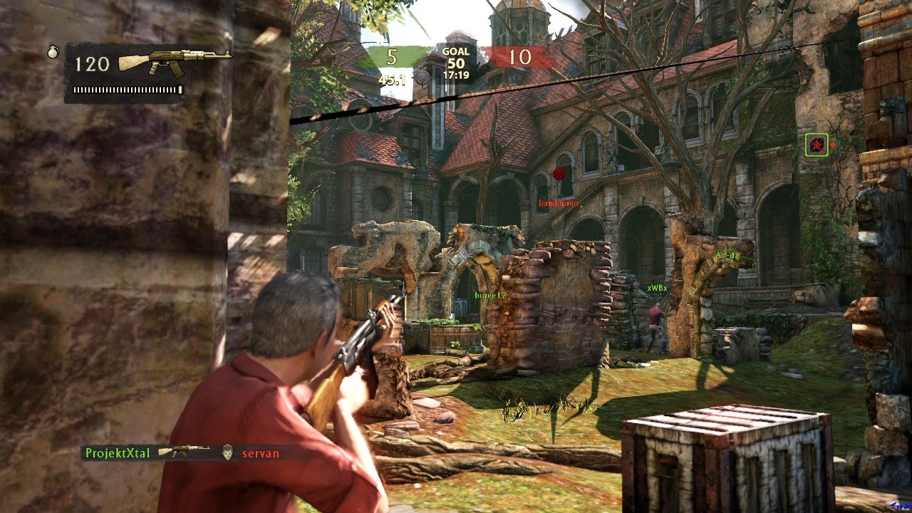 Uncharted 2: Among Thieves  (PS3) Gameplay 