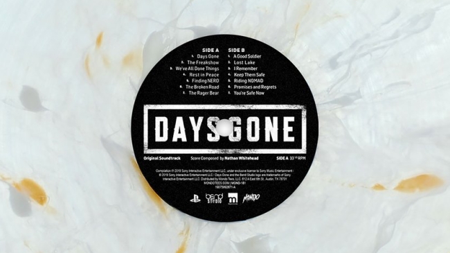 days gone soundtrack vinyl