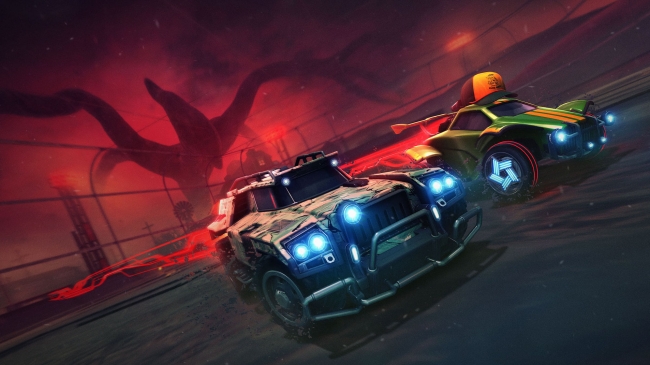 rocket league stranger things event