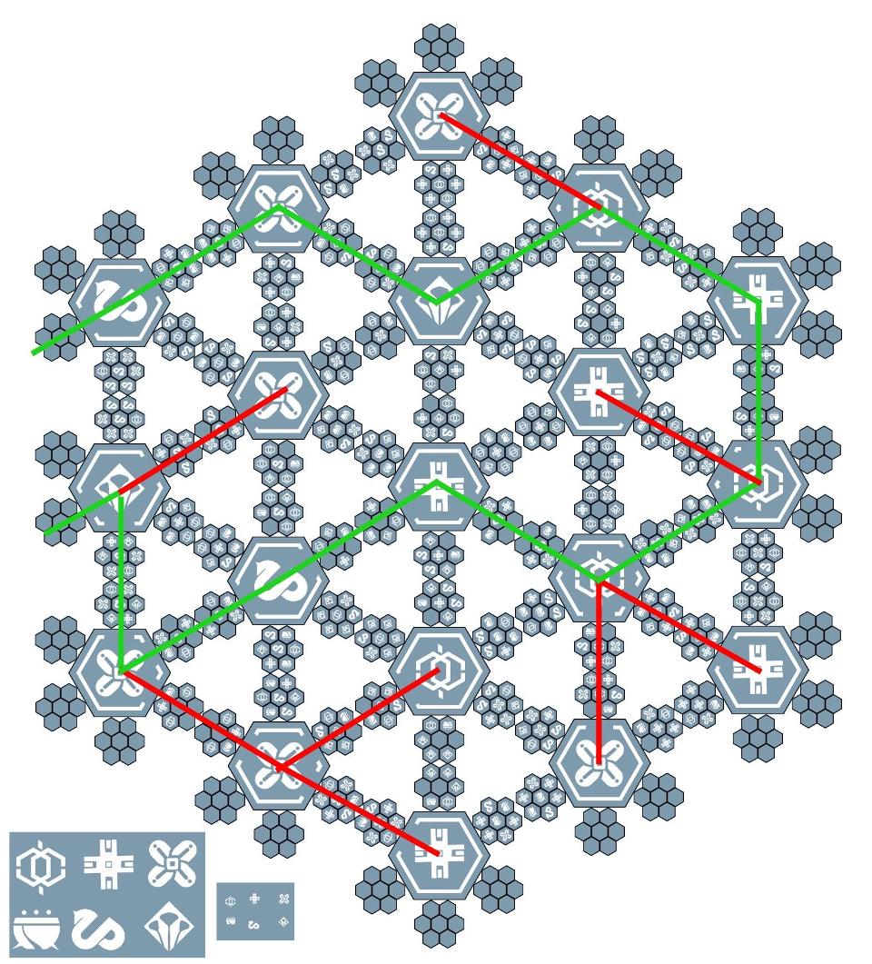 Destiny 2 Corridors of Time Puzzle jigsaw puzzle tomb timelost vault emblem map