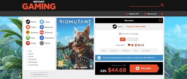 biomutant release date