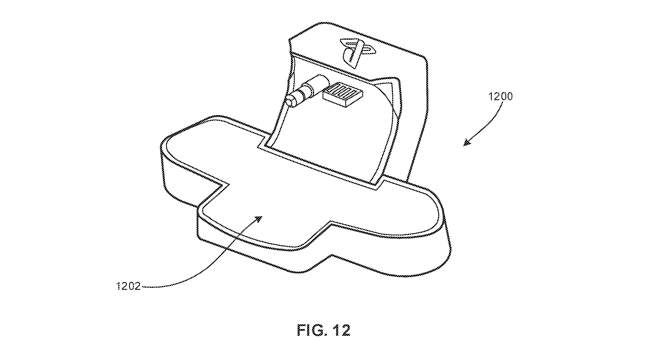 DualShock 5 wireless charging adapter patent