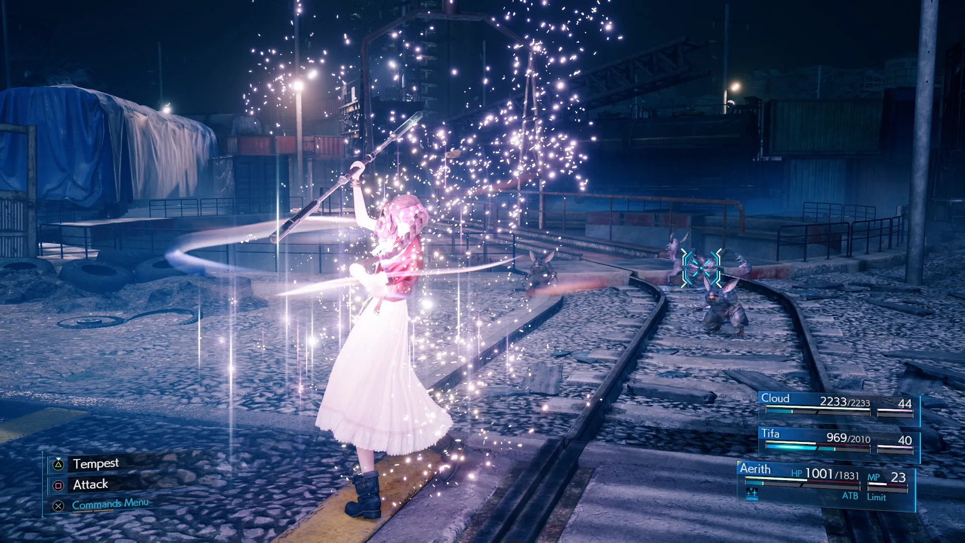 Final Fantasy VII Remake Screenshots Aerith Heal