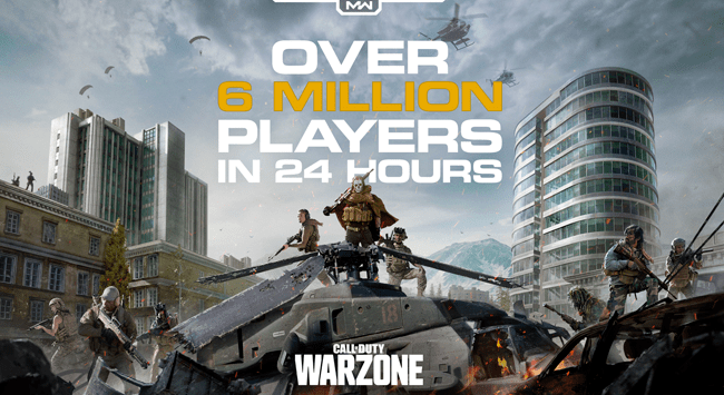Call of Duty Warzone player count