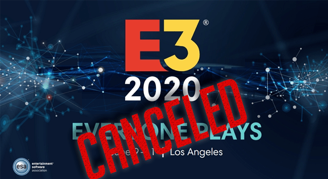 e3 2020 canceled