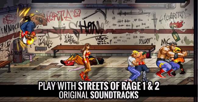 streets rage 4 retro trailer