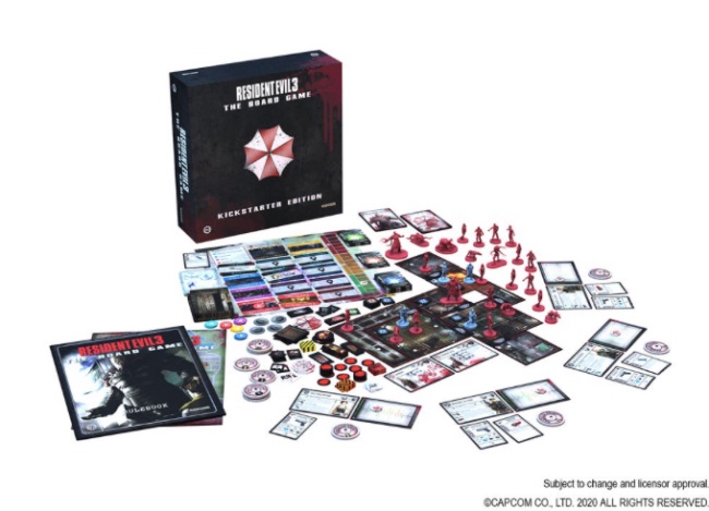 resident evil 3 the board game