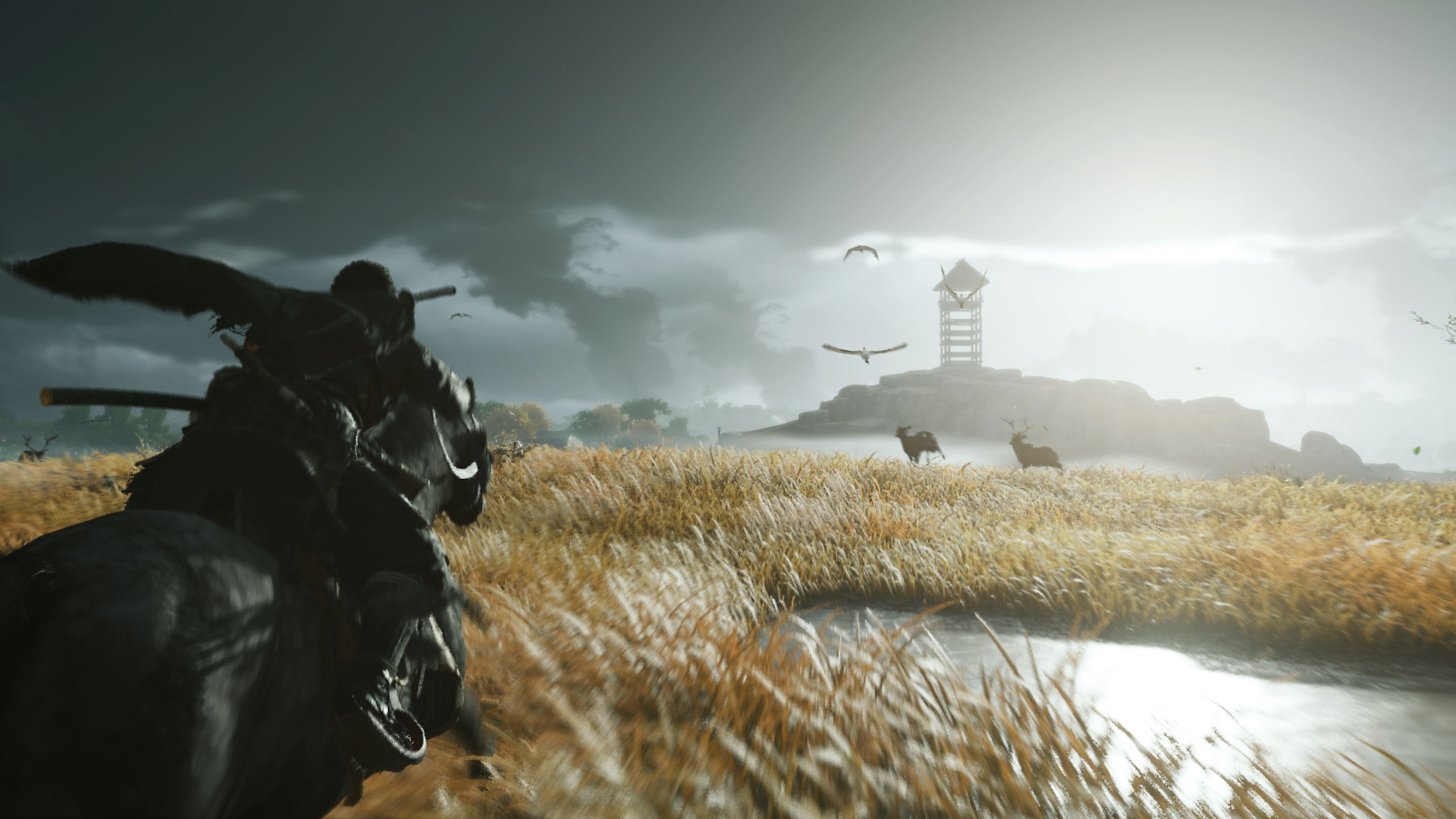 Ghost of tsushima gameplay exploration