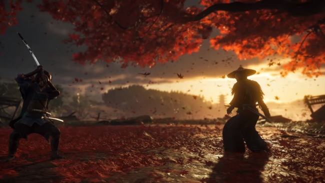 Ghost of Tsushima' shows off gorgeous, brutal combat